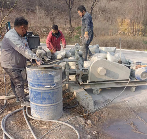 南京路面下沉注浆